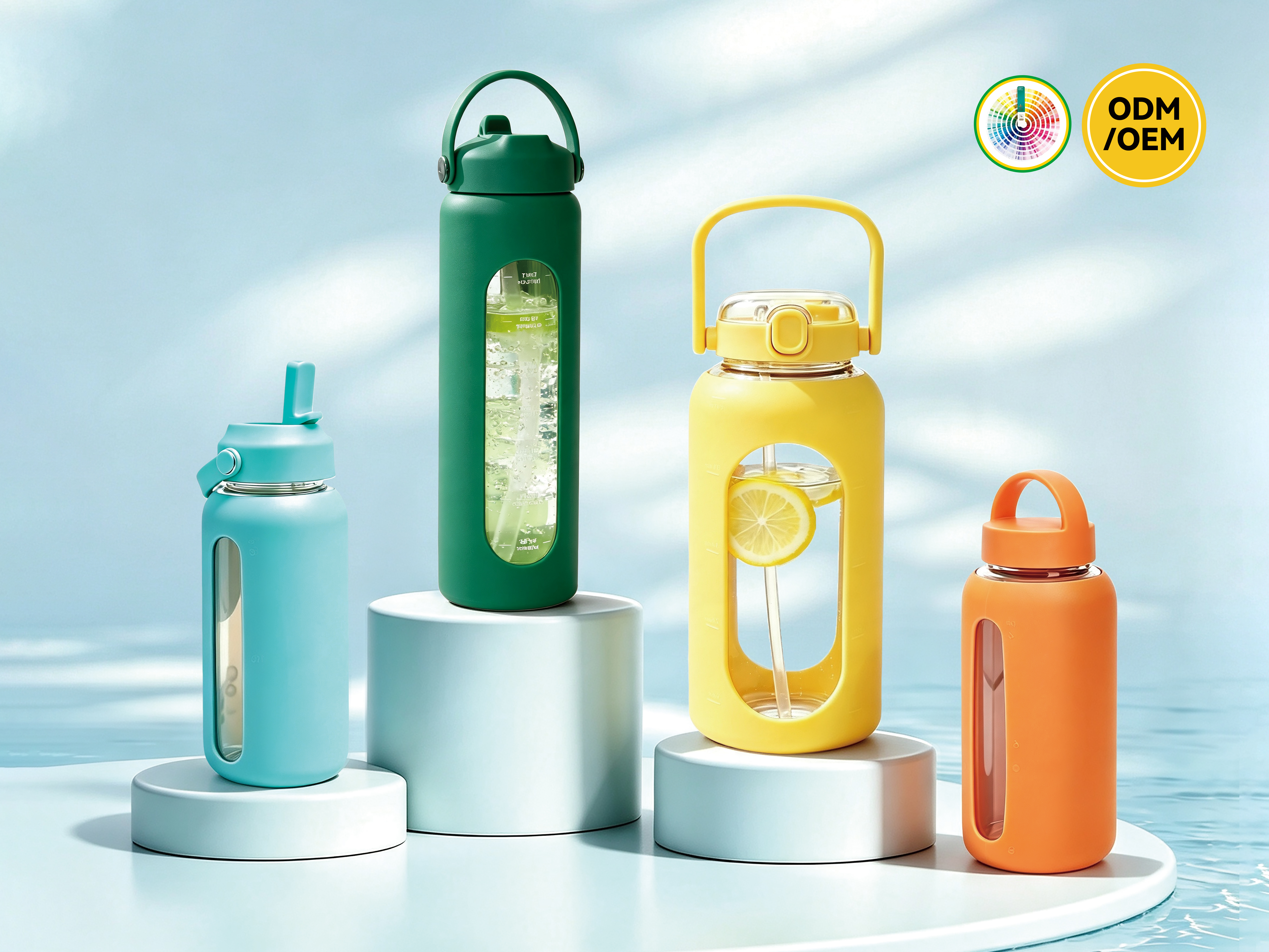 Glass Water Bottles