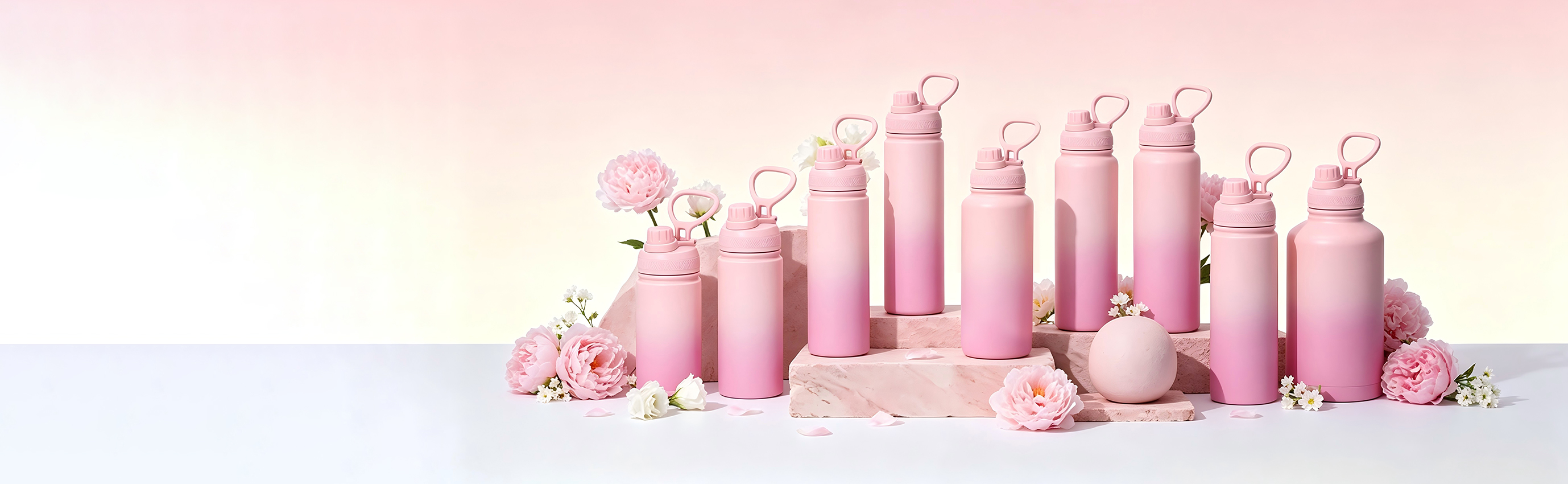 WECAN HOUSEWARE Gradient Space Bottle Collection
